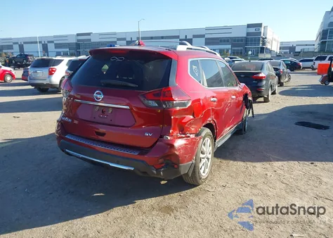 2020 Nissan Rogue Sv Fwd z USA, uszkodzony, nr VIN 5N1AT2MTXLC707052